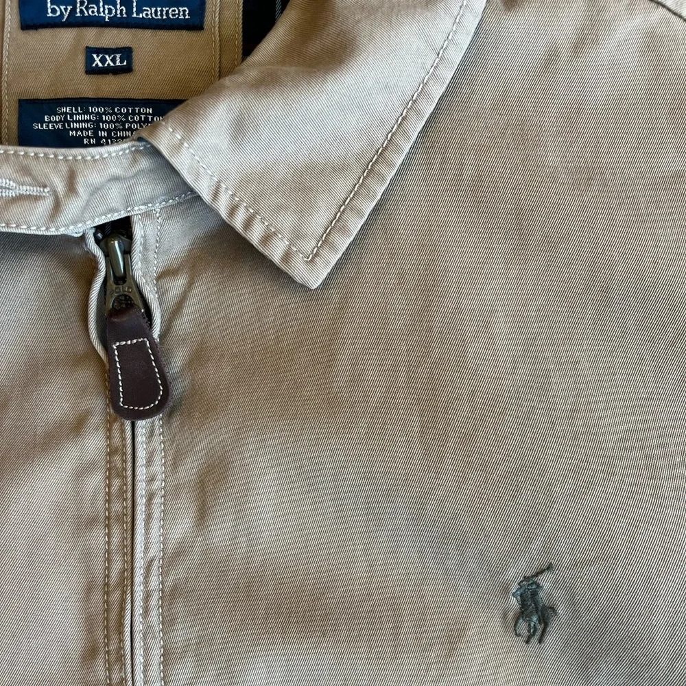 Vintage Polo by Ralph Lauren Classic 90s Men’s Bomber Zip Up Jacket Lined XXL